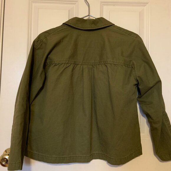 Madewell Baylow Cropped Utility Jacket XS - Picture 2 of 3